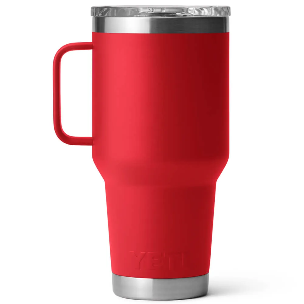 21071501393 TAZA RAMBLER 30oz TRAVEL MUG CON TAPA STRONGHOLD RESCUE RED MARCA YETI