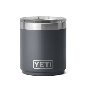 21071501964 TERMO RAMBLER 10oz LOWBALL 2.0 TAPA MAGNETICA CHARCOAL MARCA YETI