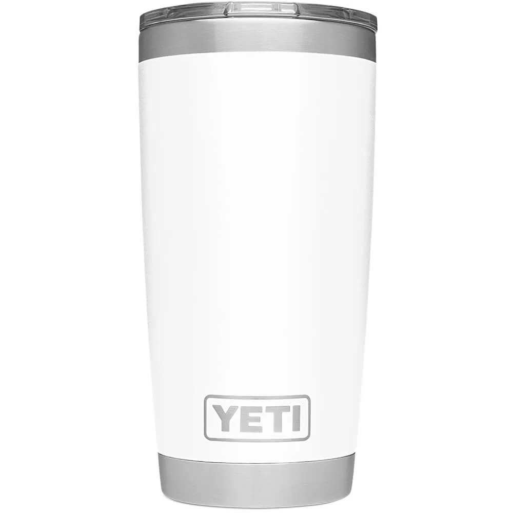 21071502223 TERMO RAMBLER 20oz BLANCO MARCA YETI