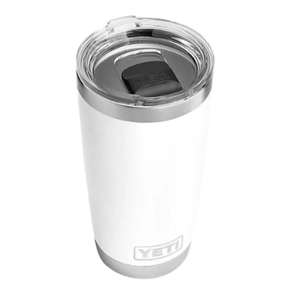 21071502223 TERMO RAMBLER 20oz BLANCO MARCA YETI