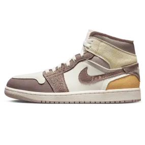 Air Jordan 1 Mid SE Craft 'Inside Out - Taupe Haze'