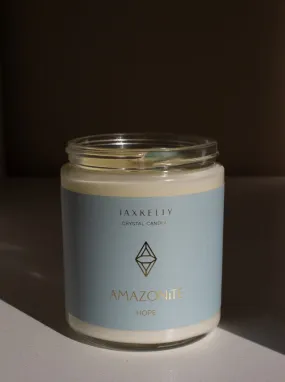 AMAZONITE CANDLE | HOPE