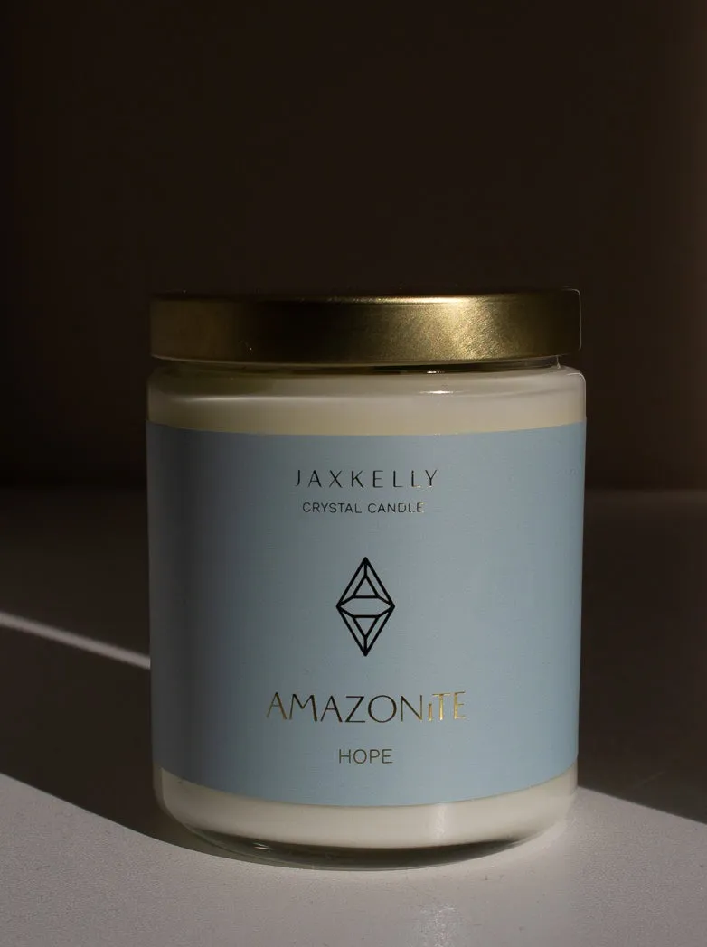 AMAZONITE CANDLE | HOPE