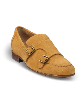 Amos Monk Strap Loafer - Camel