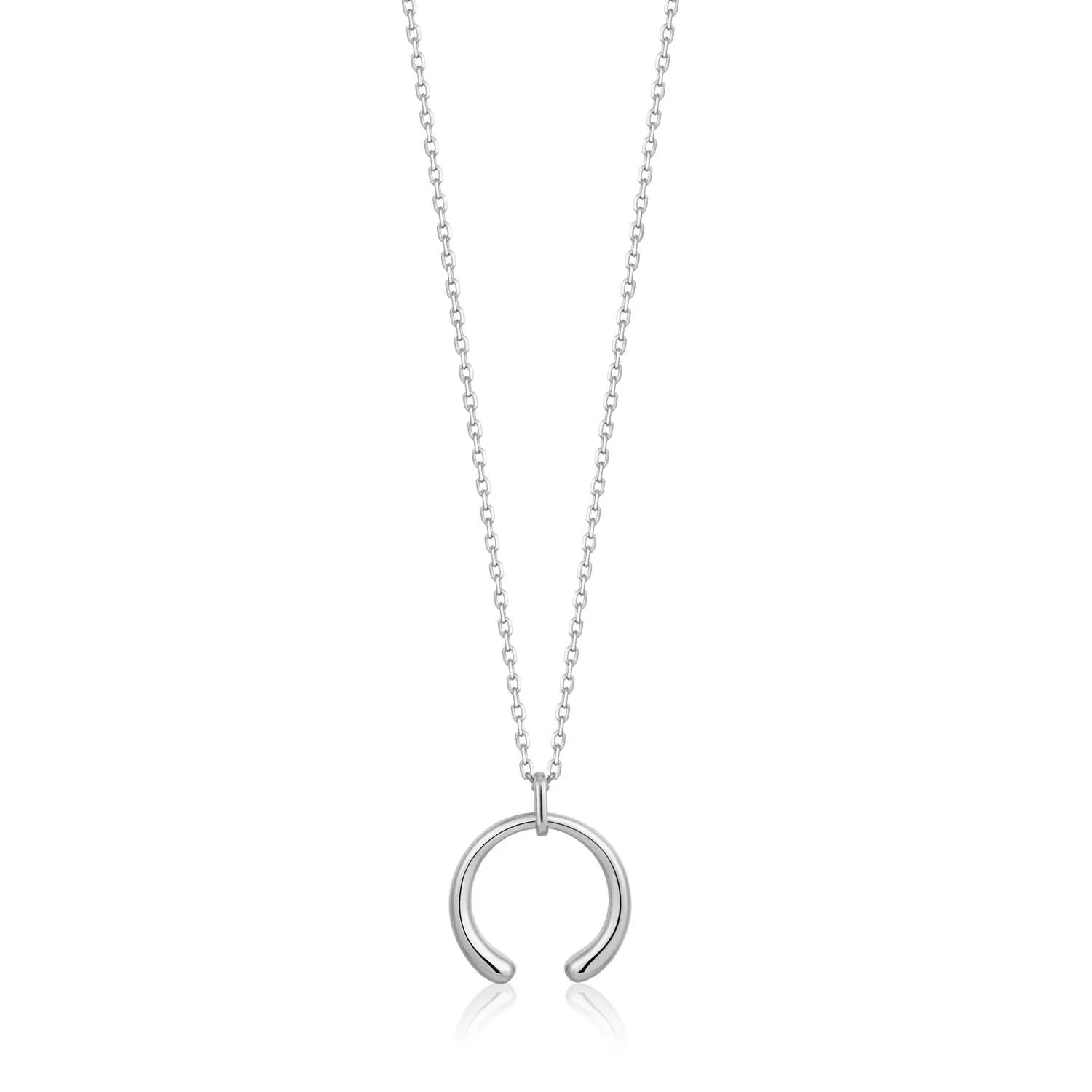 Ania Haie Luxe Curve Necklace - Silver