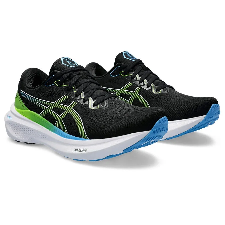 Asics Gel-Kayano 30 Negro Verde Azul