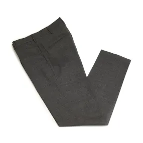 Berwich Morello Fresco Wool Trousers - Smoke Gray