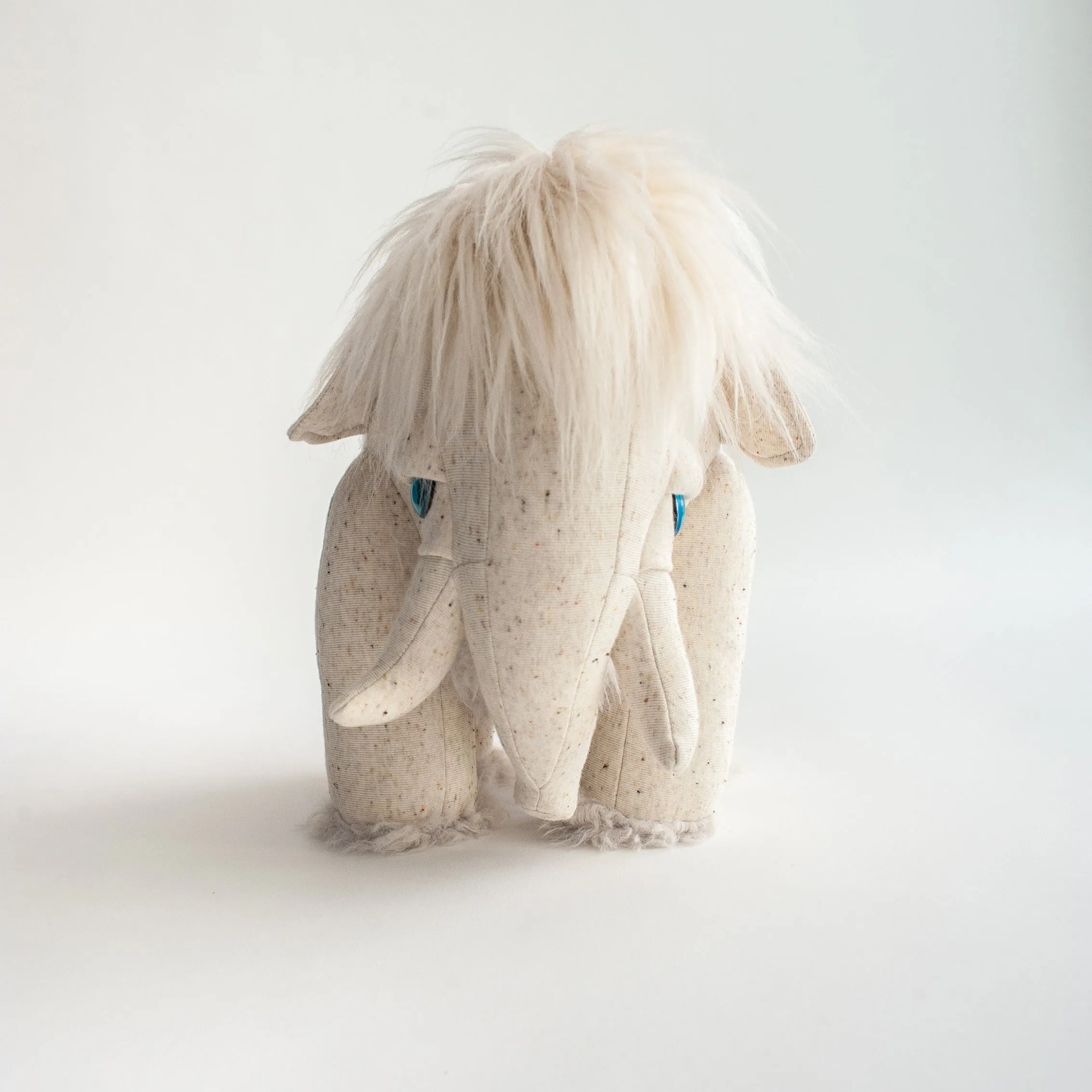 BigStuffed Albino Mammoth - Small