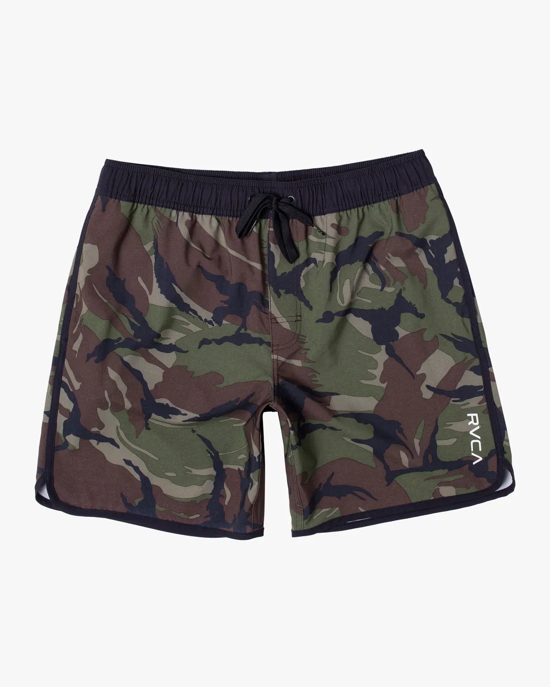 Boys Eastern Elastic Waist Boardshorts 16" - Woodland Camo