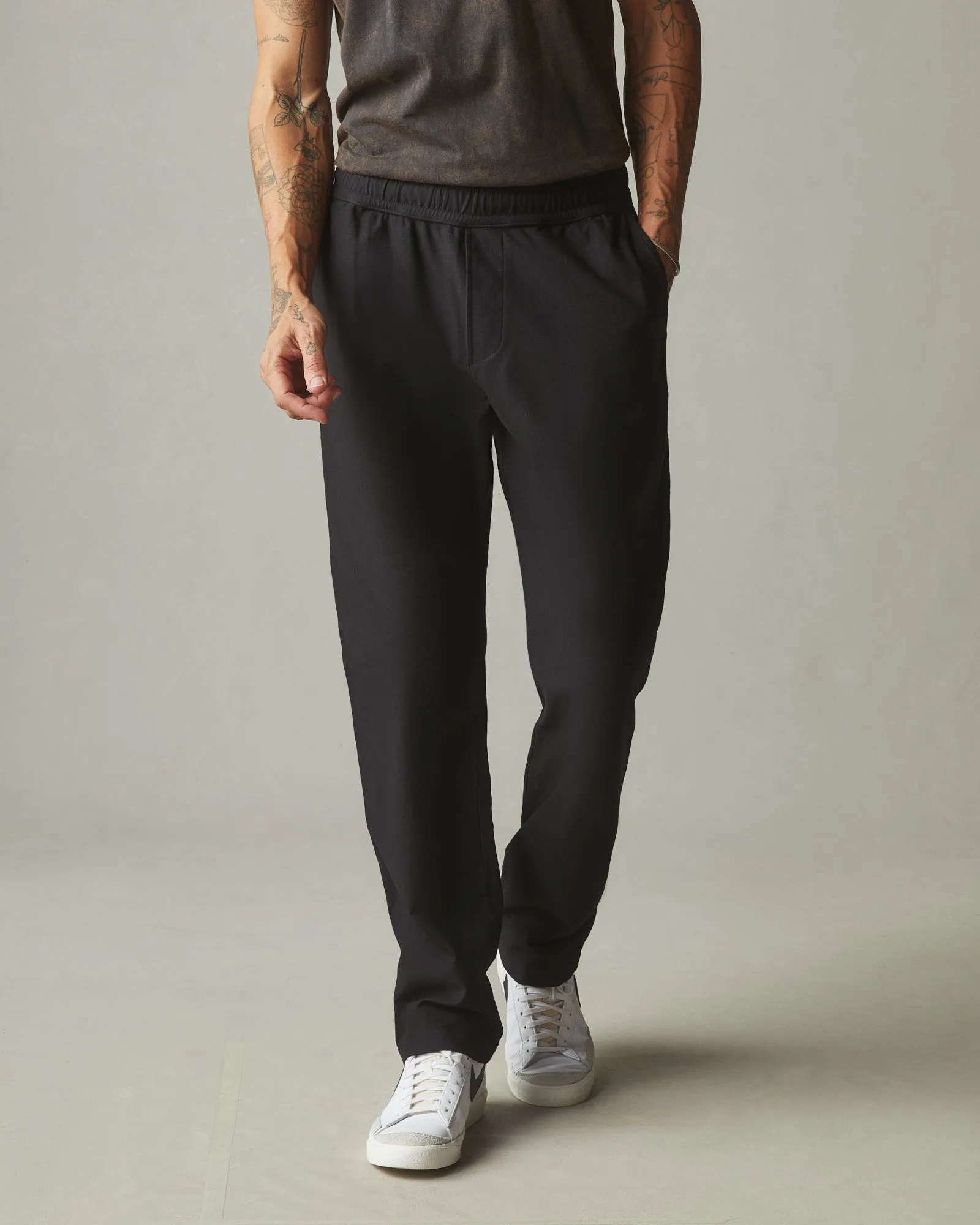 Brushed Twill Pant - Meteorite