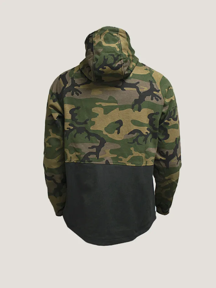 CASACA HURLEY HOMBRE WILDER CAMO HEAT FULL ZIP HOOD