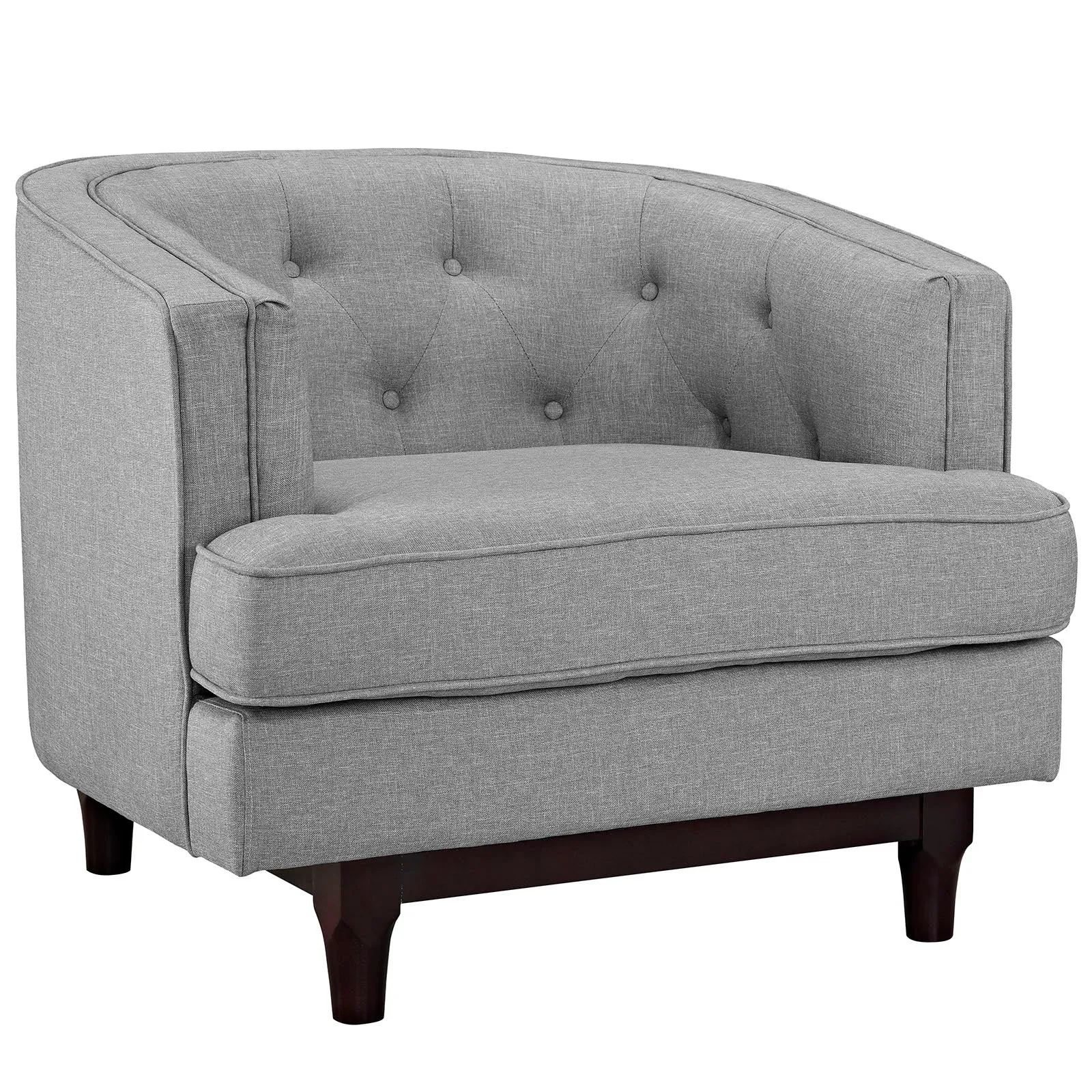 Coast Upholstered Fabric Armchair