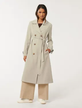 Darlah Petite Soft Trench Coat