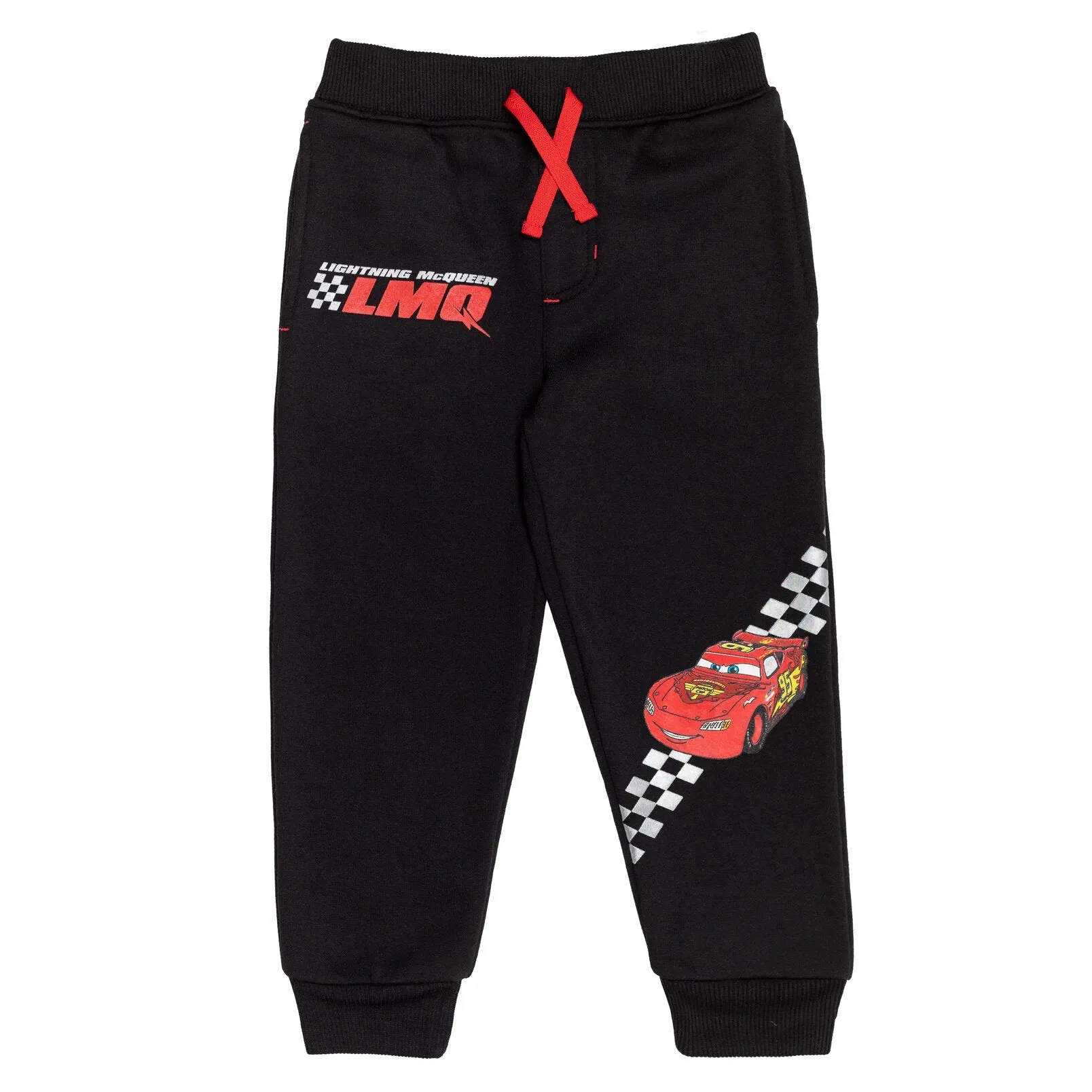 Disney Cars Lightning McQueen Fleece 2 Pack Jogger Pants