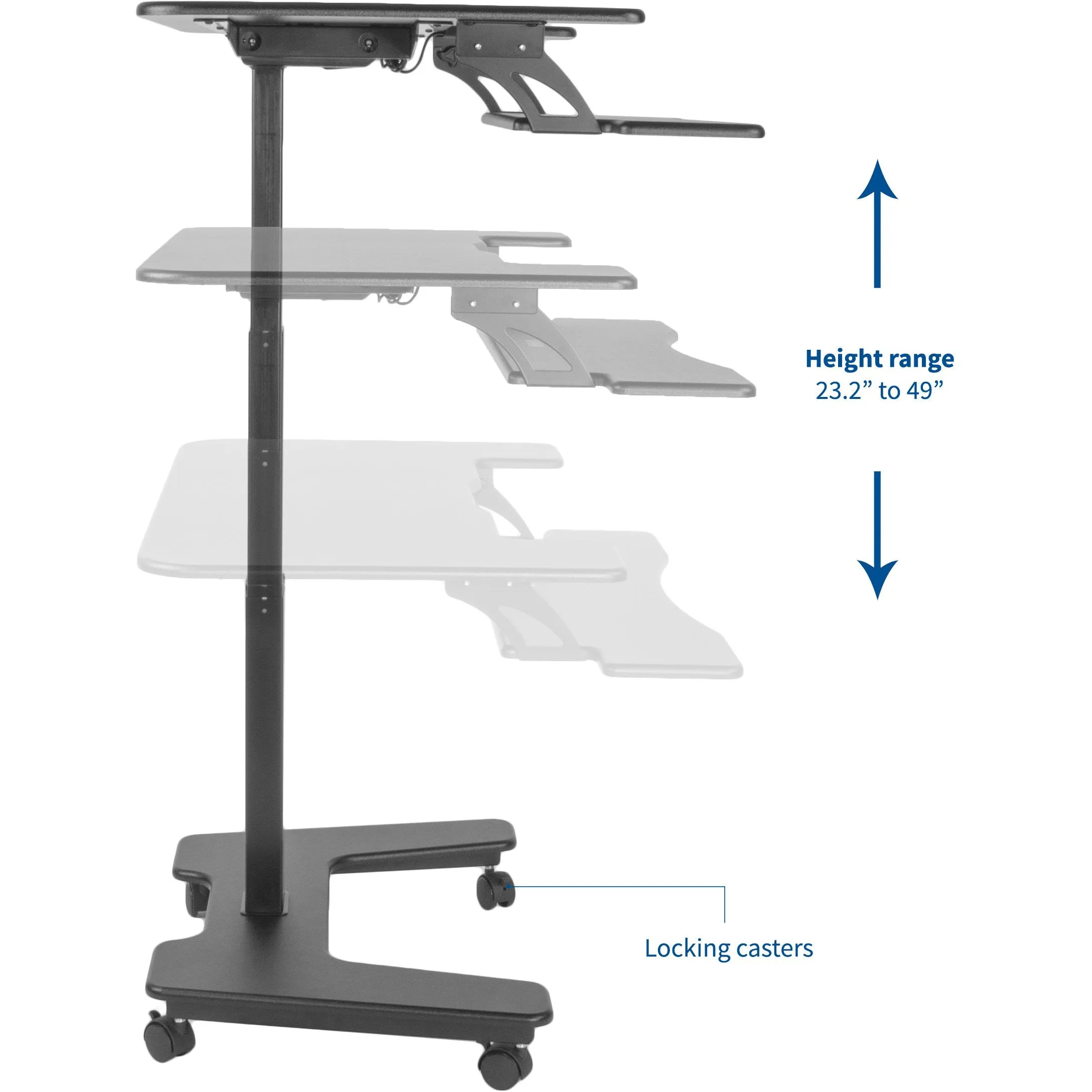 Electric Mobile Compact Desk