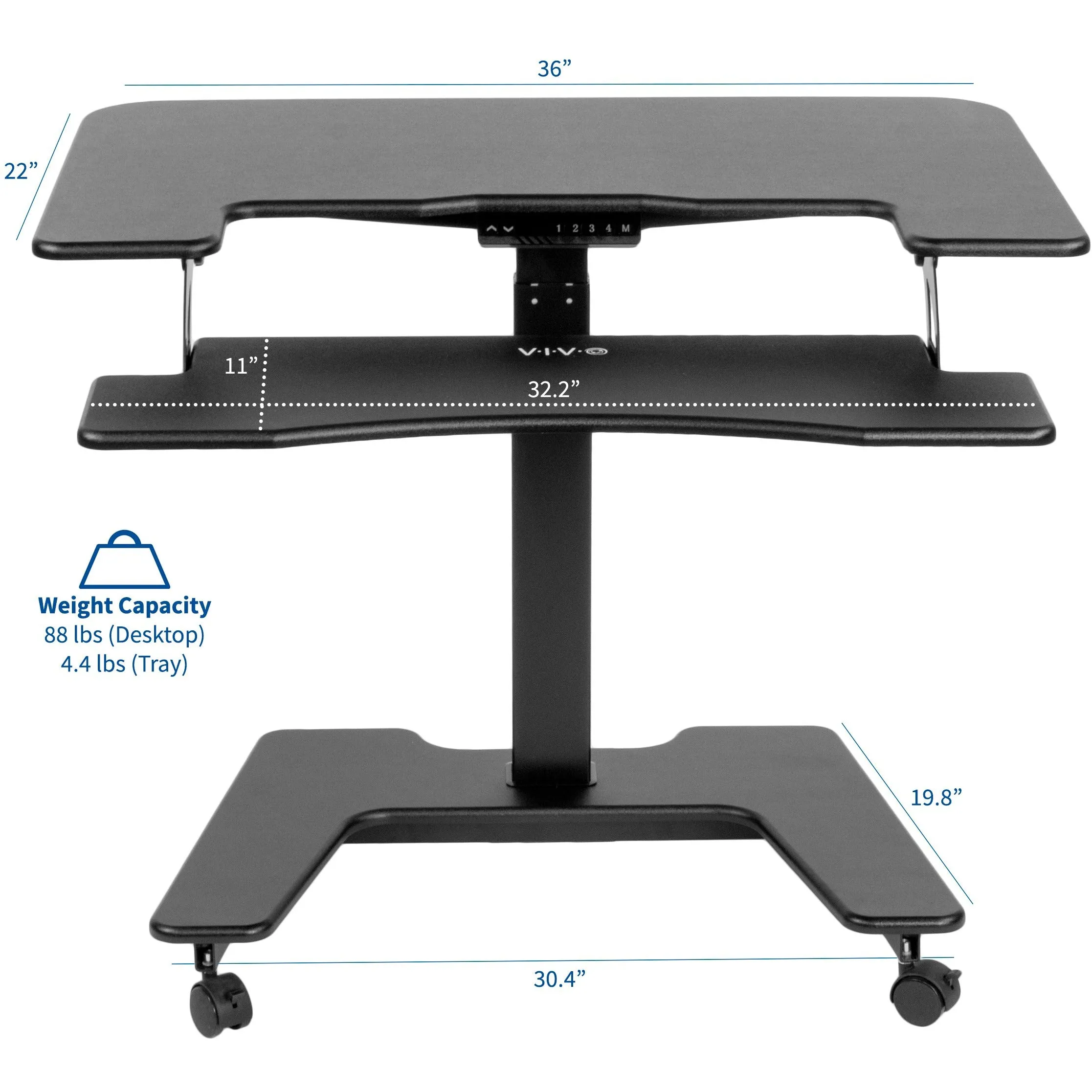 Electric Mobile Compact Desk