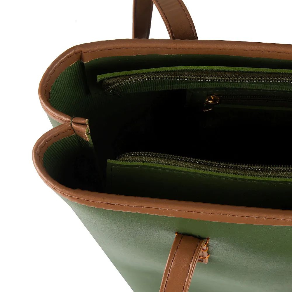 Gemini Green Tote Bag