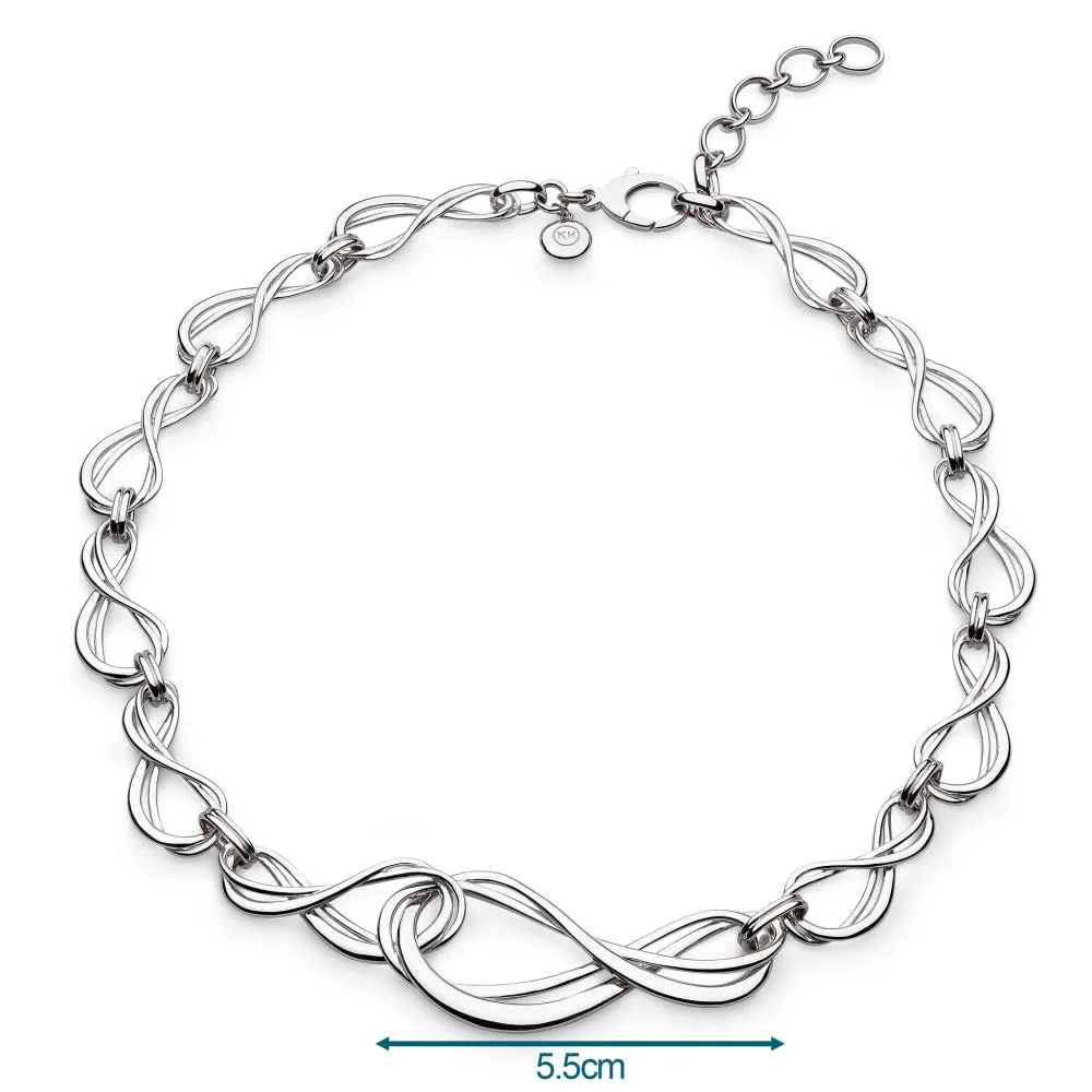 Kit Heath Infinity Grande Link Collar Necklace