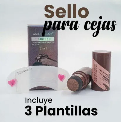 Kit x 2 Sello Para Cejas Con Plantillas | Americolor