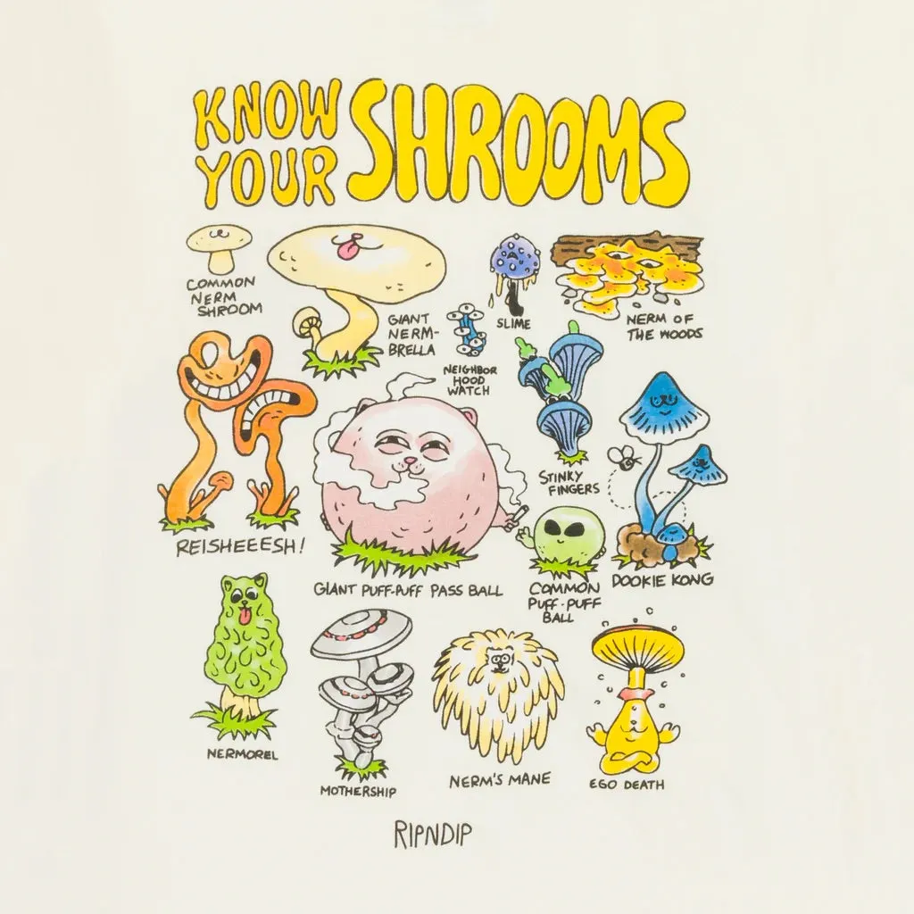 Know Ur Shrooms Tee (Natural)