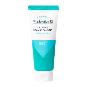 Limpiador Jigott Vita Solution 12 Calming Foam Cleansing 180ml