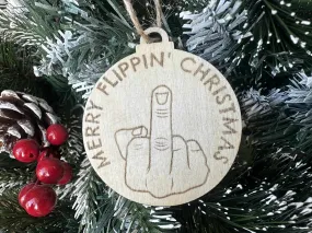 Merry Flippin' Christmas - Tree Ornament