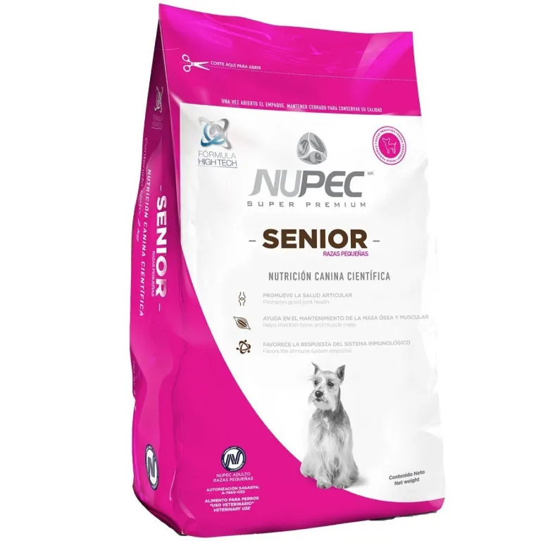 Nupec Senior Razas Pequeas