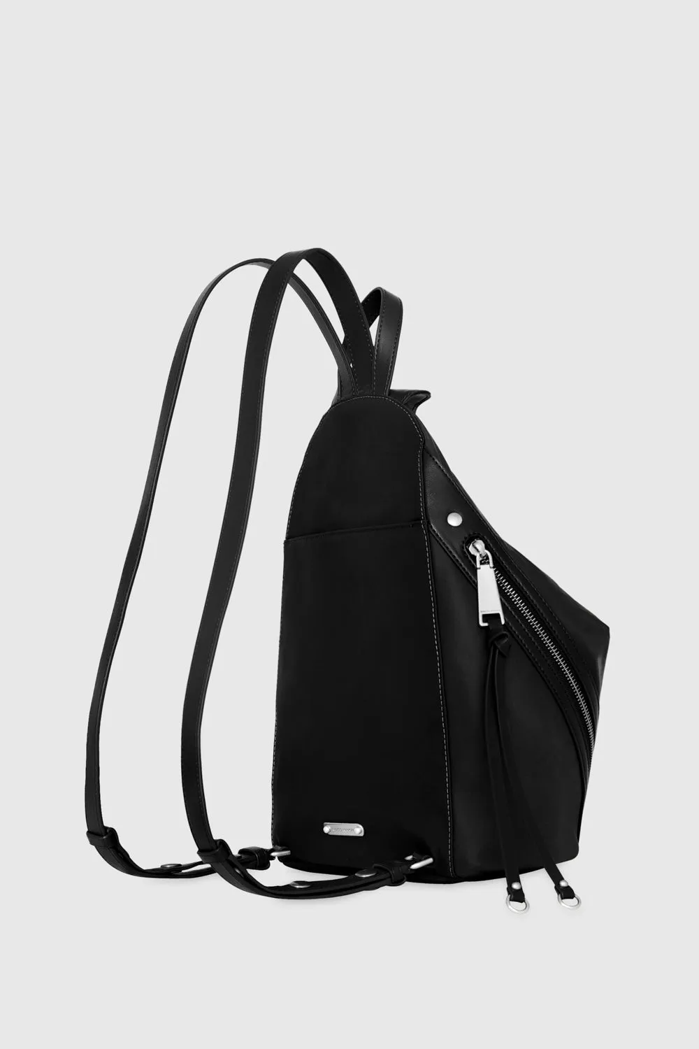 Nylon Medium Zip Julian Backpack