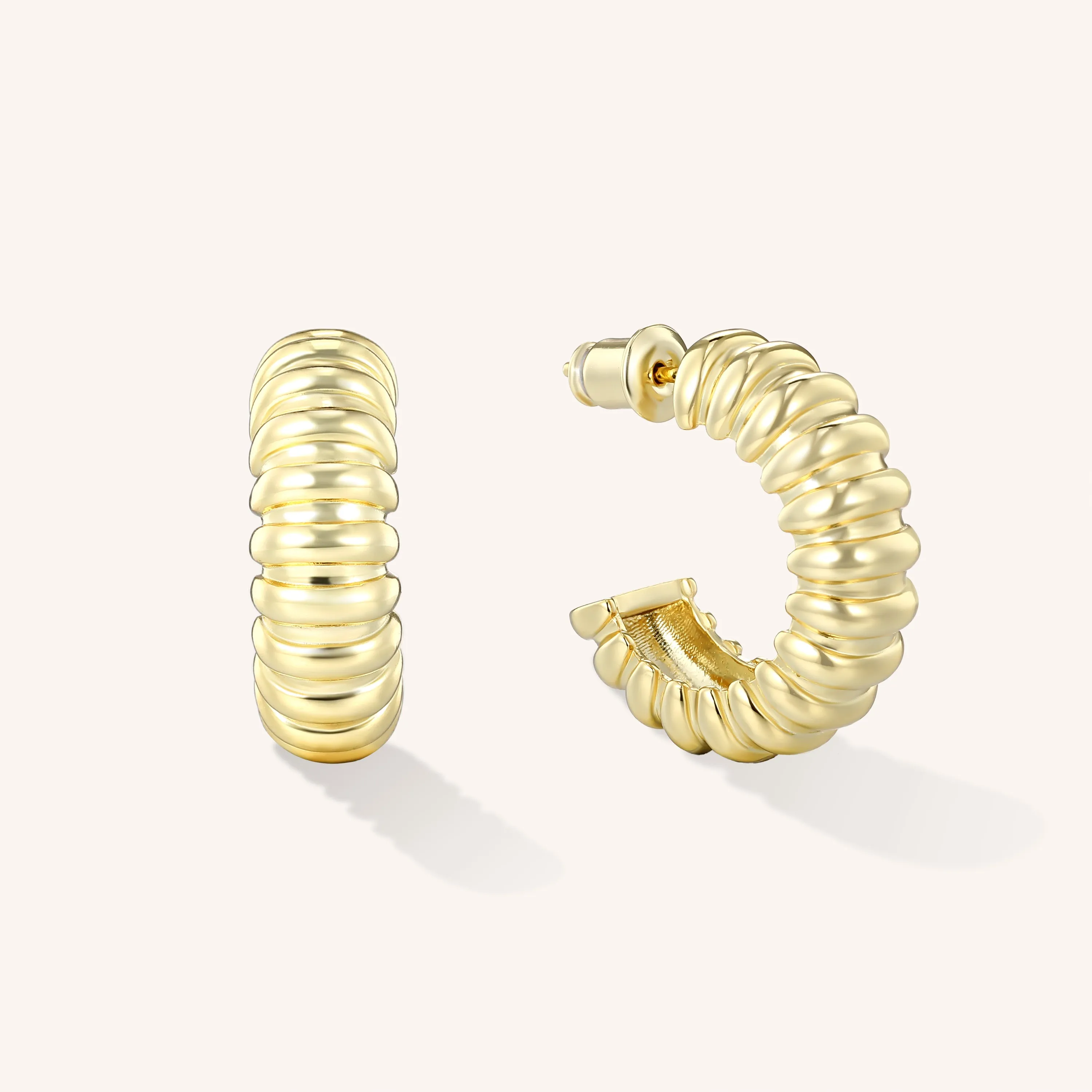 Olivia Bold Hoop Earrings