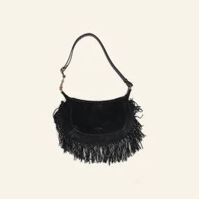 OSKAN MOON BAG | Fringes Black