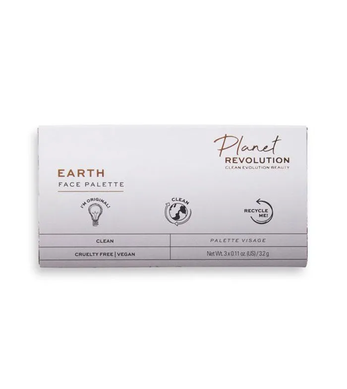 Planet Revolution - Paleta de rostro - Earth