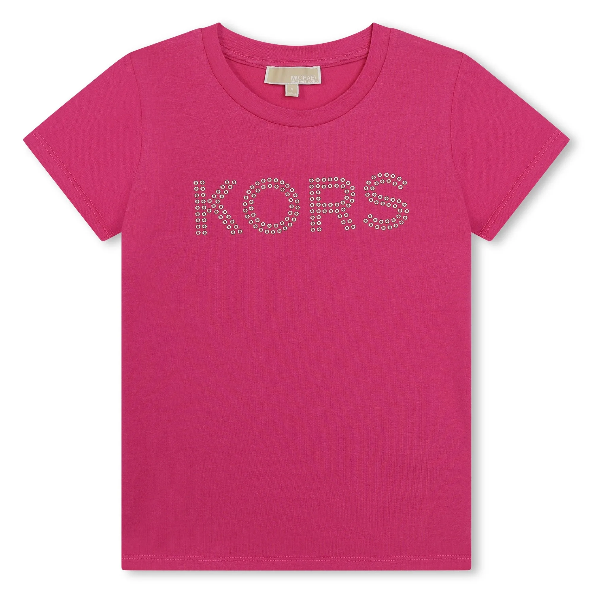 Playera corta Michael Kors blanca para nias y adolescentes