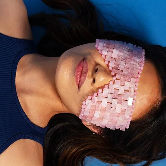 Rose Quartz Eye Mask by WTHN