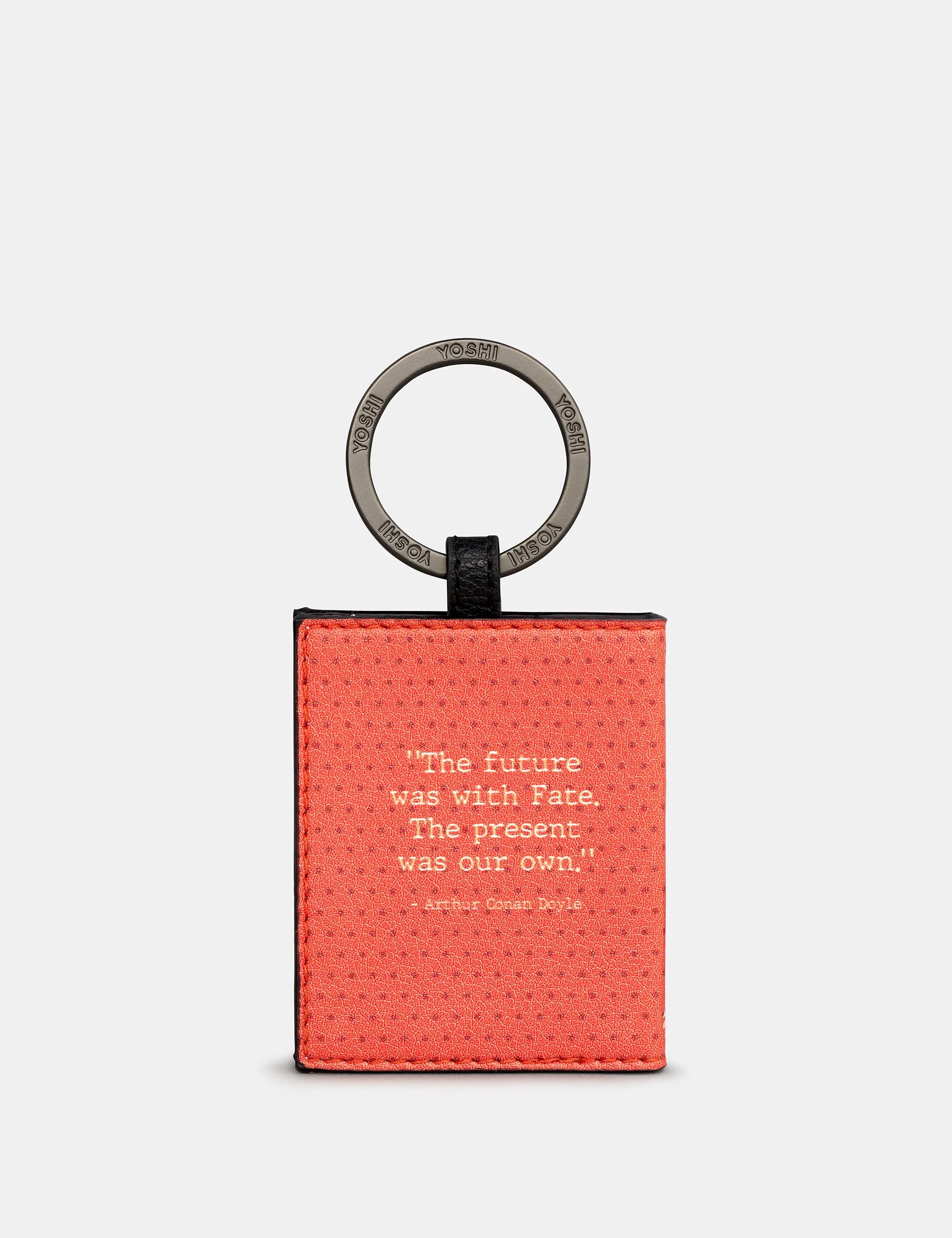 Sherlock Holmes Vegan Leather Keyring