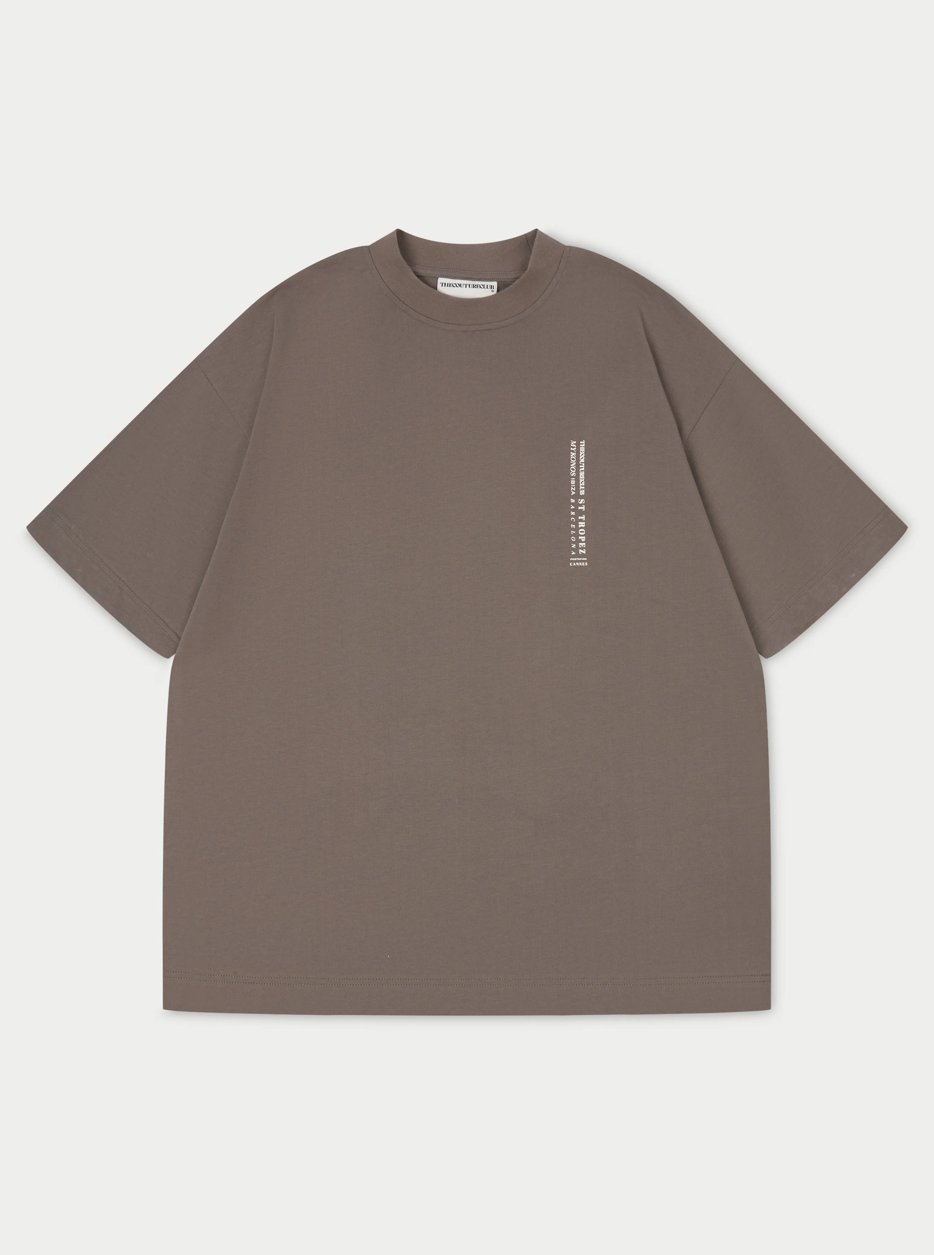 SUMMER TOUR T-SHIRT - COFFEE