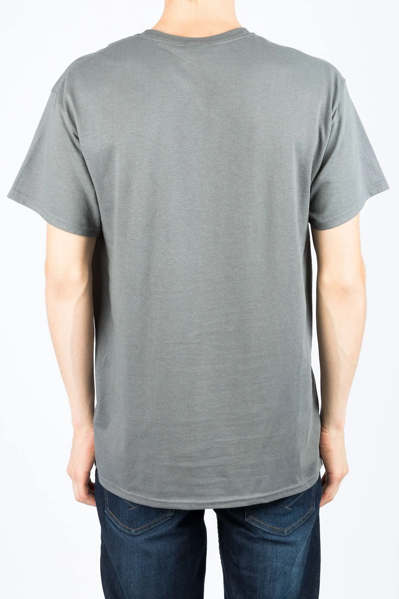 Thrasher Guys Flame Grey Short Sleeve Tee