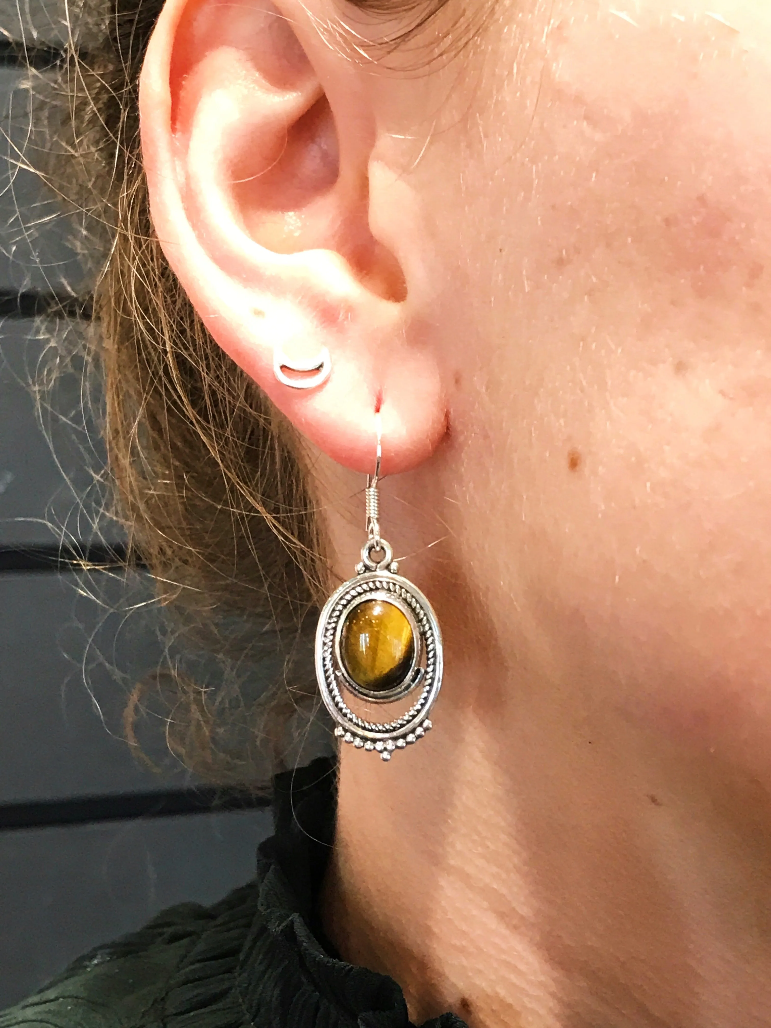 Tiger's Eye Odessa Earrings