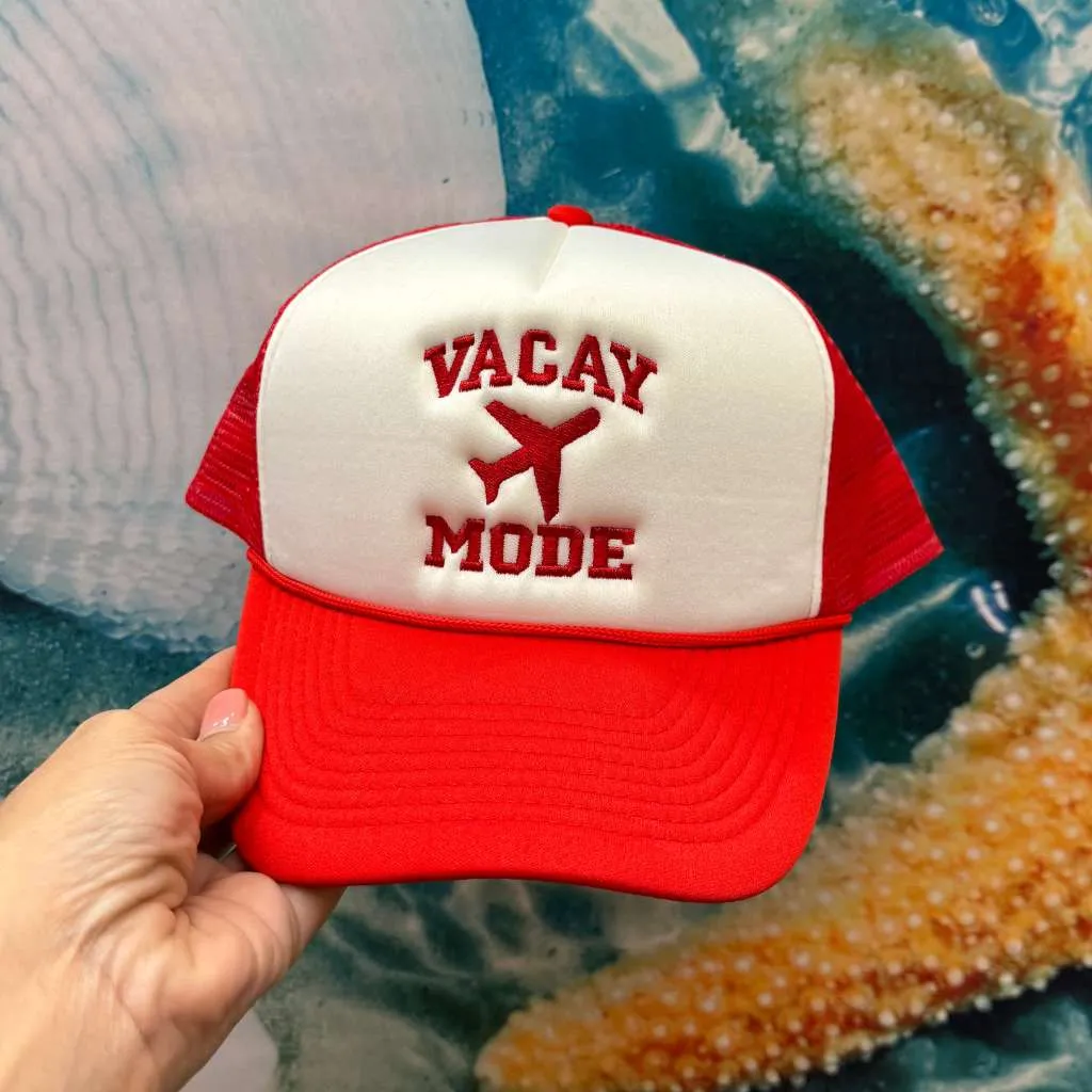 Vacay Mode Trucker Hat - Summer Trucker Hats