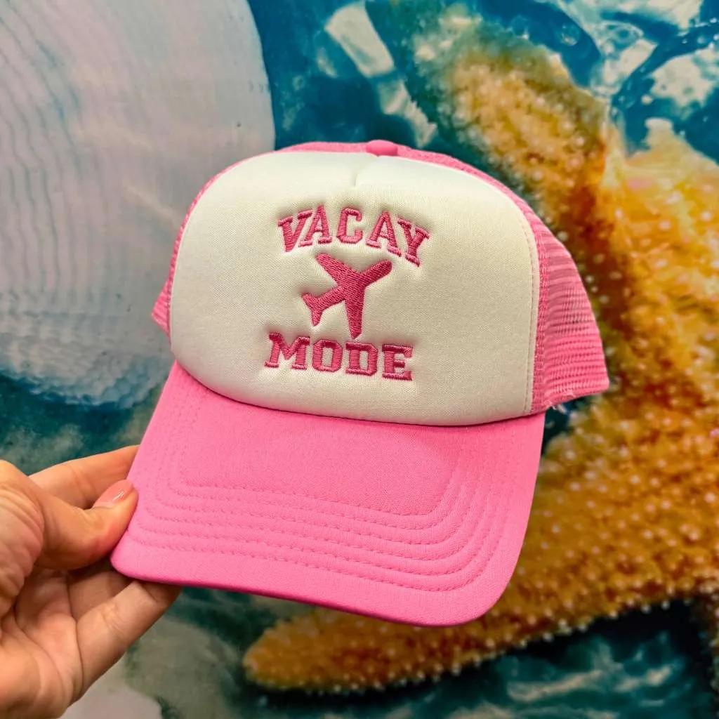 Vacay Mode Trucker Hat - Summer Trucker Hats