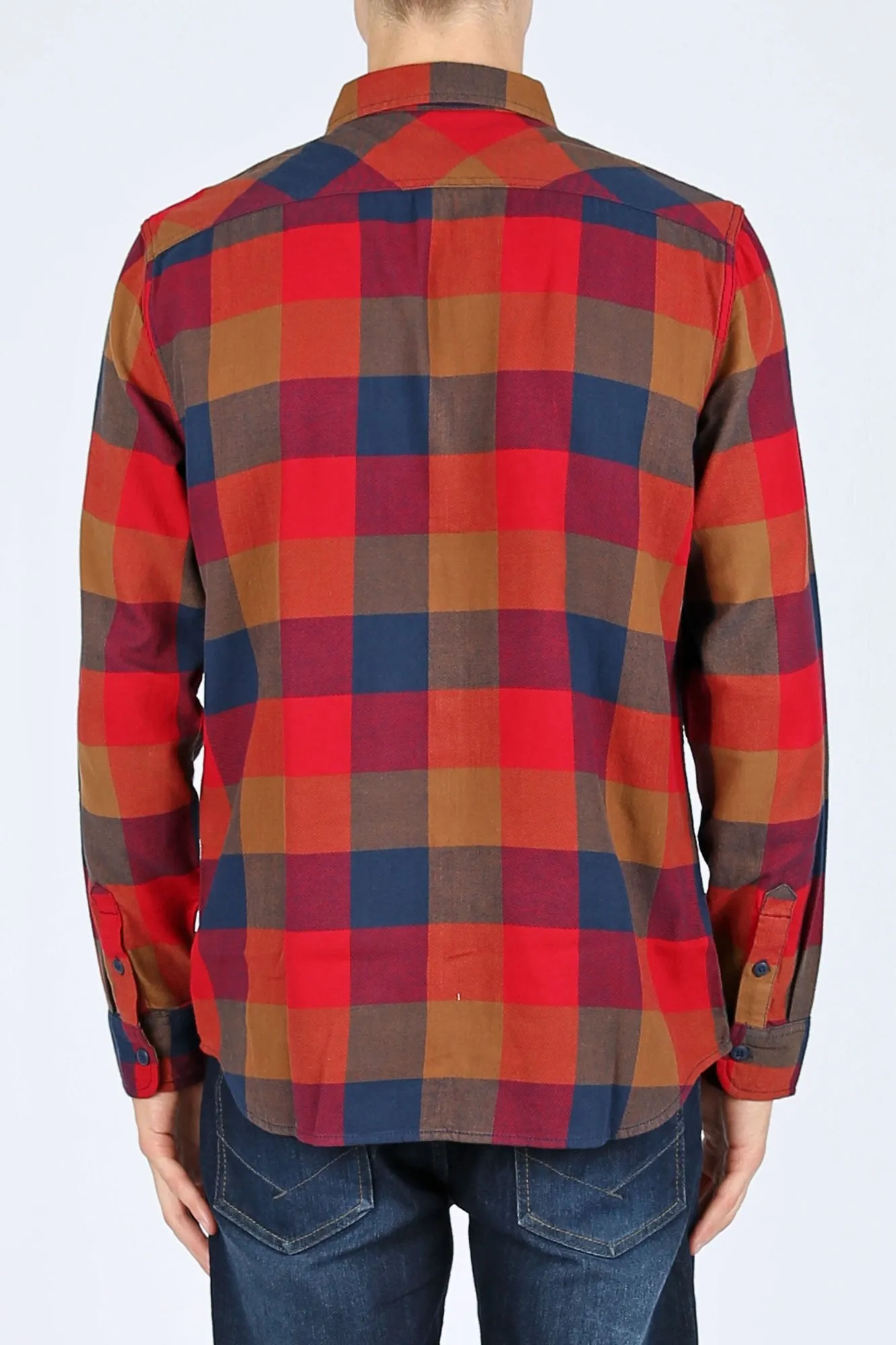 Vans Guys Box Flannel Long Sleeve Shirt