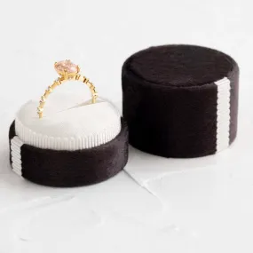 Velvet Ring Box - Mink