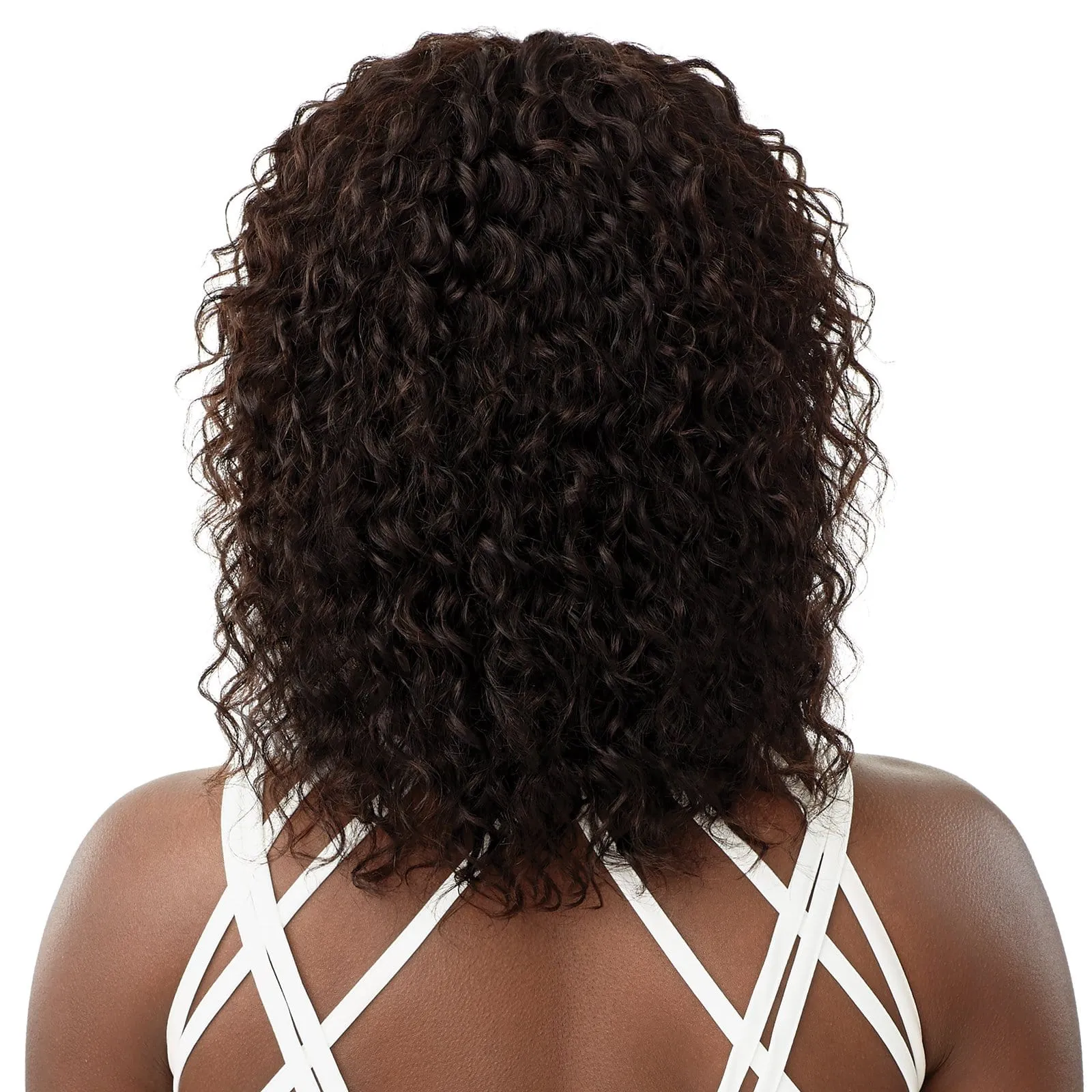 WET & WAVY DEEP WAVE 14 | Outre Human Hair Headband Wig